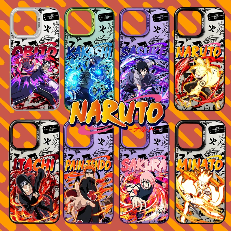 Étui Naruto Sasuke Minato Sakura Pain Itachi Obito Kakashi pour Xiaomi Redmi Note 15 14 13 12 10 9 Pro Plus 4G 5G 12S 11S 10S 9S