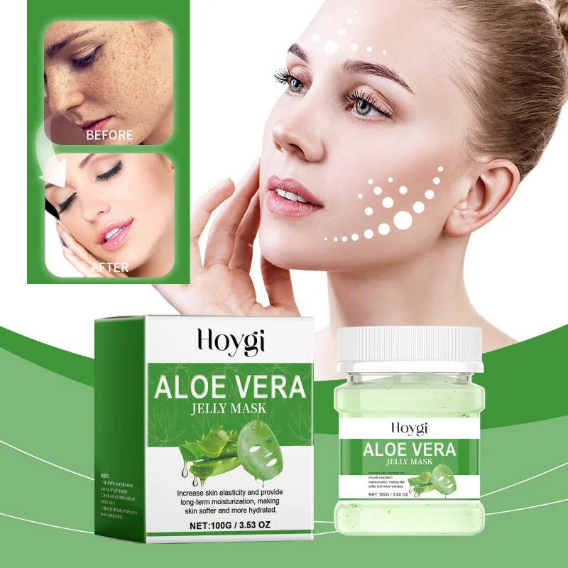 

Aloe Vera Moisturizing Mask Powder Hydrating Cleansing Refining Pores Self-Mixing Mask Brightening Skin Moisturizer