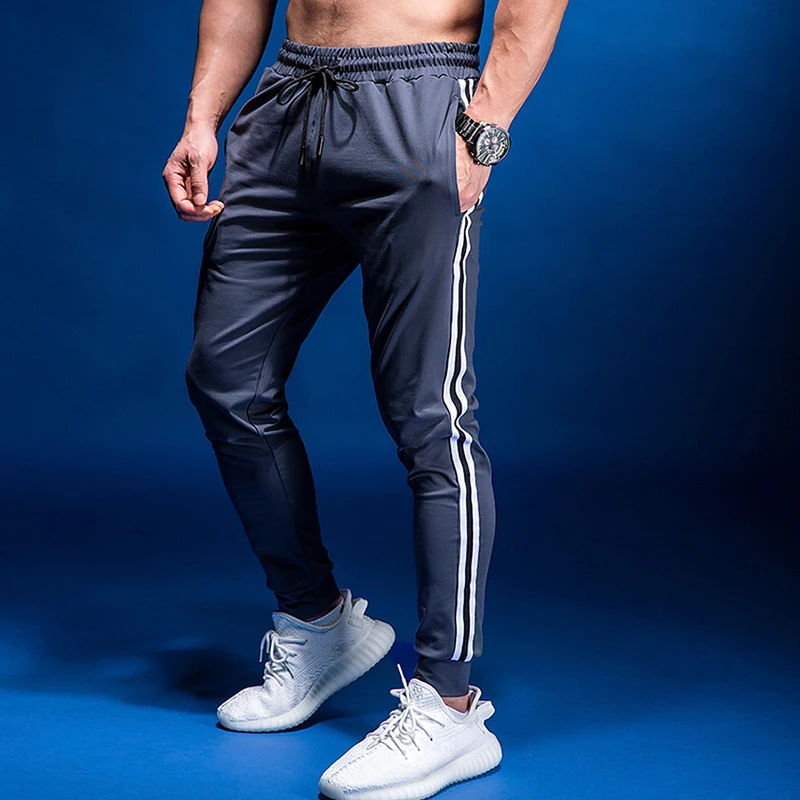 New Men\'s Sports Pants Gym Running Sweatpants Casual Green Fitness Jogging Trousers Outdoors Quick Dry Training Pants