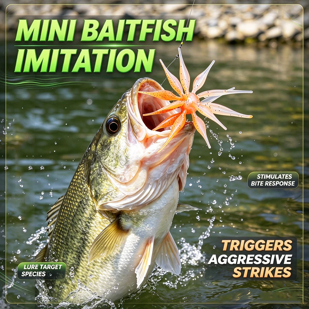 3 szt./zestaw Przynęta miękka  – Fishing Lure Spinnerbait recenzja i cena