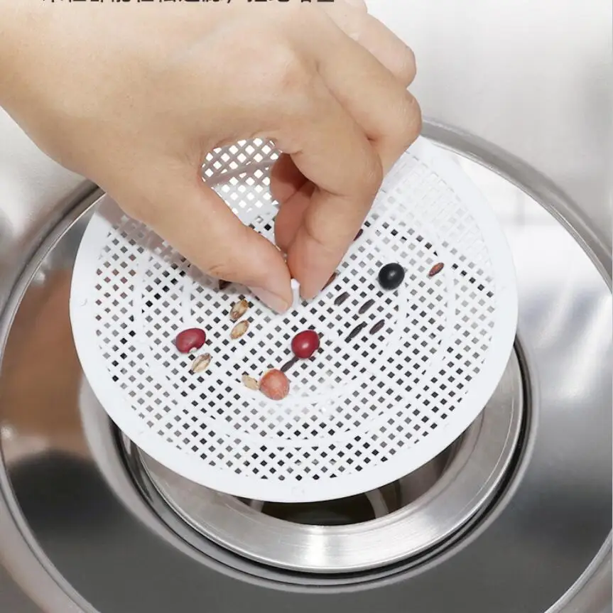 Hair Filter Floor drain pad Tool Bathroom Accessories Shower Drain Cover Drains Cover Sink Strainer