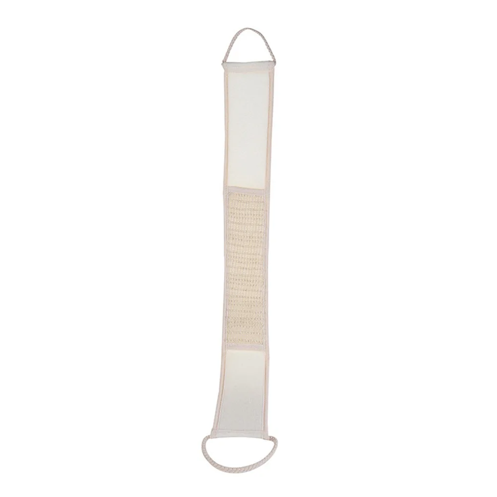 

Double Sided Sisal Back Scrubber Long Strap Exfoliator Rope Massage Cleanser Body Cleaning Bathroom Accessory