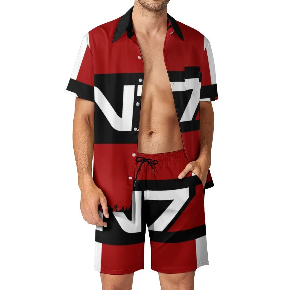 N7 for Sale Men's Beach Suit Premium 2 Pieces Suit  High Grade  Going Out USA Size