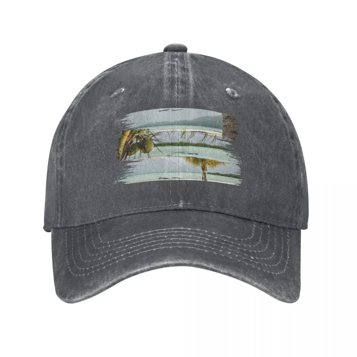 

Coconut Beach Baseball Cap Horse Hat Fashion Beach Trucker Cap Wild Ball Hat For Men Women's