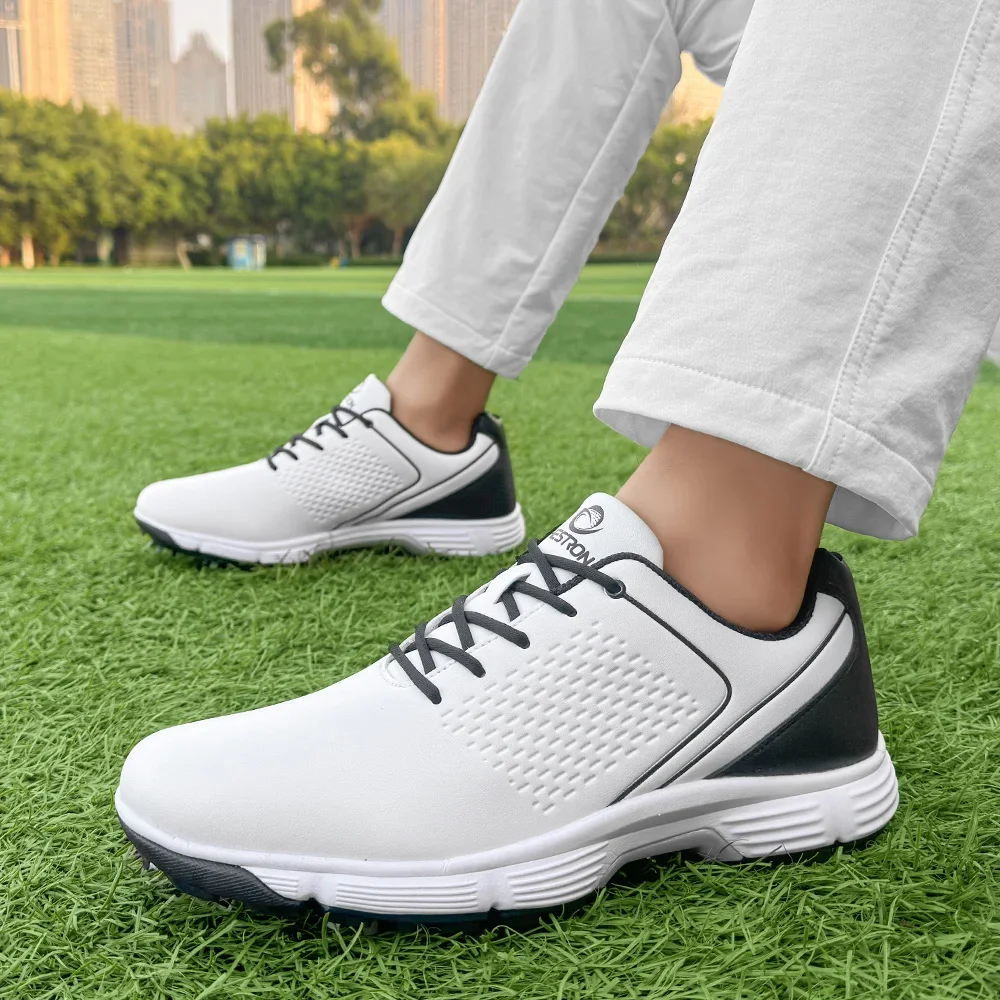 Chaussures de golf de luxe pour hommes, baskets de golf professionnelles, chaussures de marche en plein air, chaussures de sport pour hommes