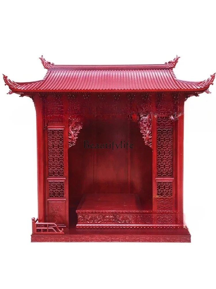 

56Rooftop casket household Buddhist altar offering platform