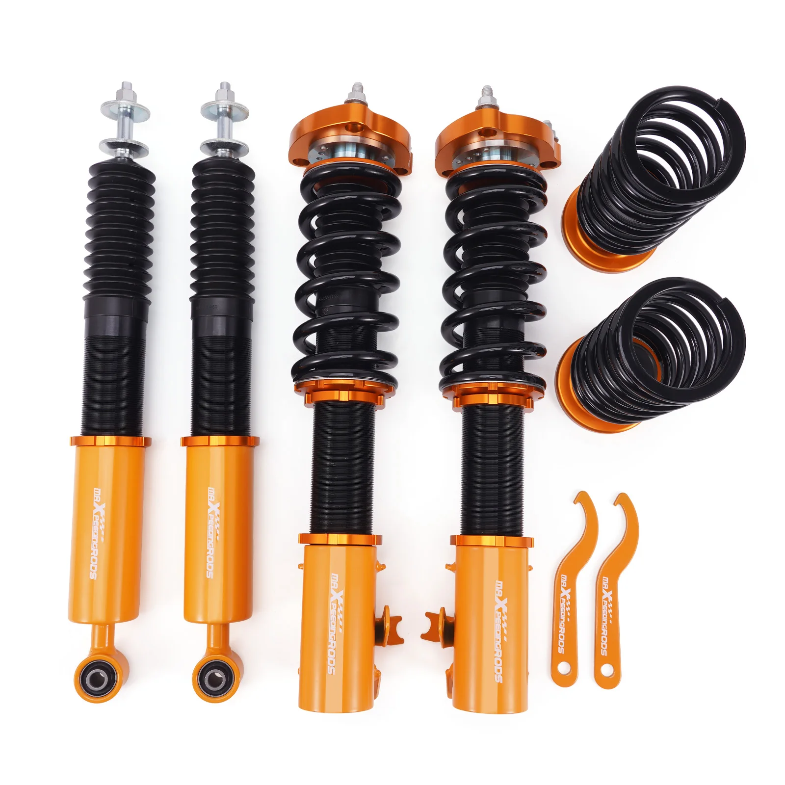

MaXpeedingrods Street Adjustable Coilovers Struts Kit For Honda Civic 2006-2011 Adj Height Suspension SHock Absorbers Lowering
