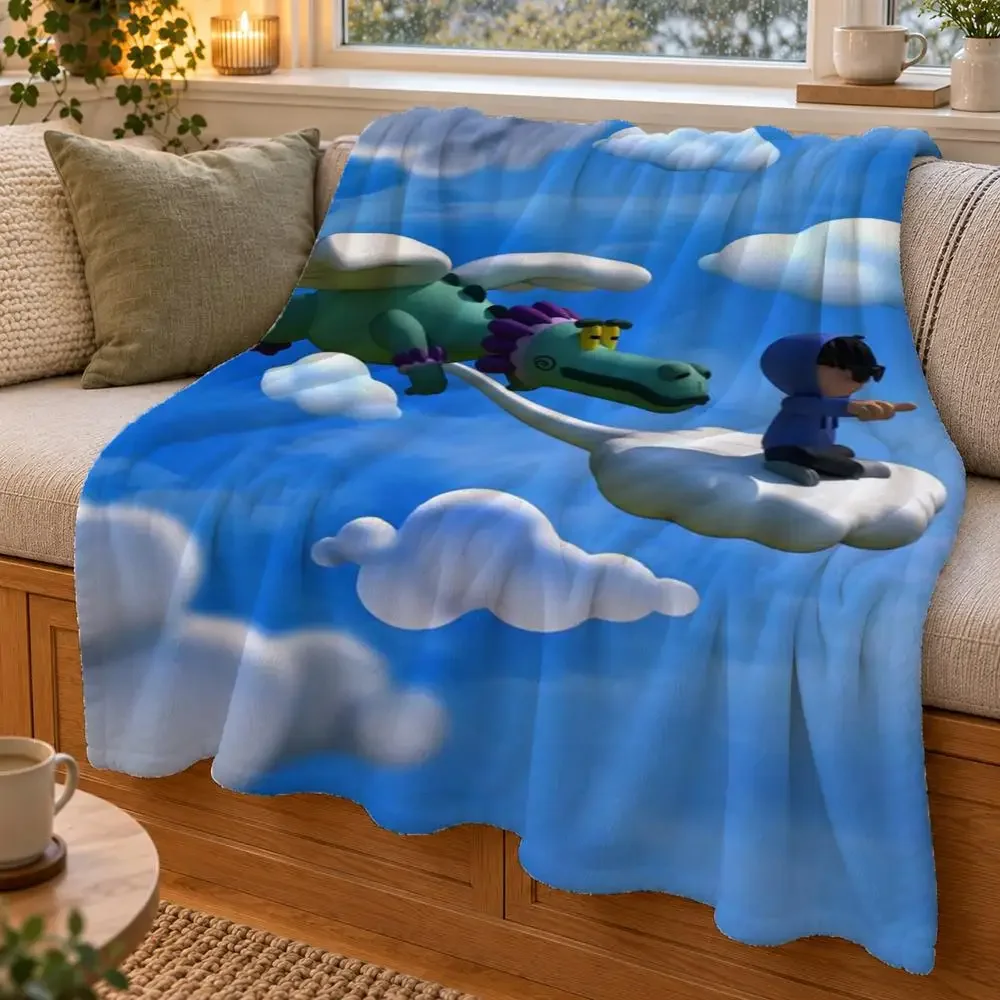 Singer J-Junior H Album Throw Double Sided Flannel Throw Blanket Soft Warm Washable Home Decor