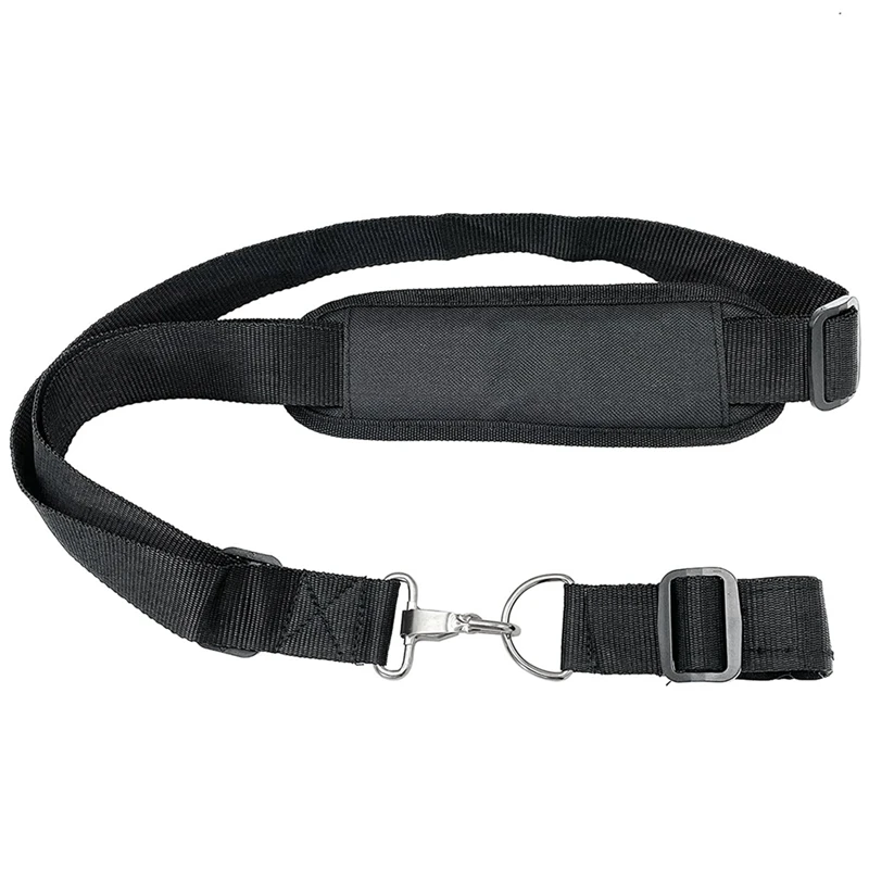 

2 Pieces Of 3.8 X 110 Cm/1.5 X 43.3 Inches Black Weed Eater Shoulder Strap Universal Adjustable Blower Strap