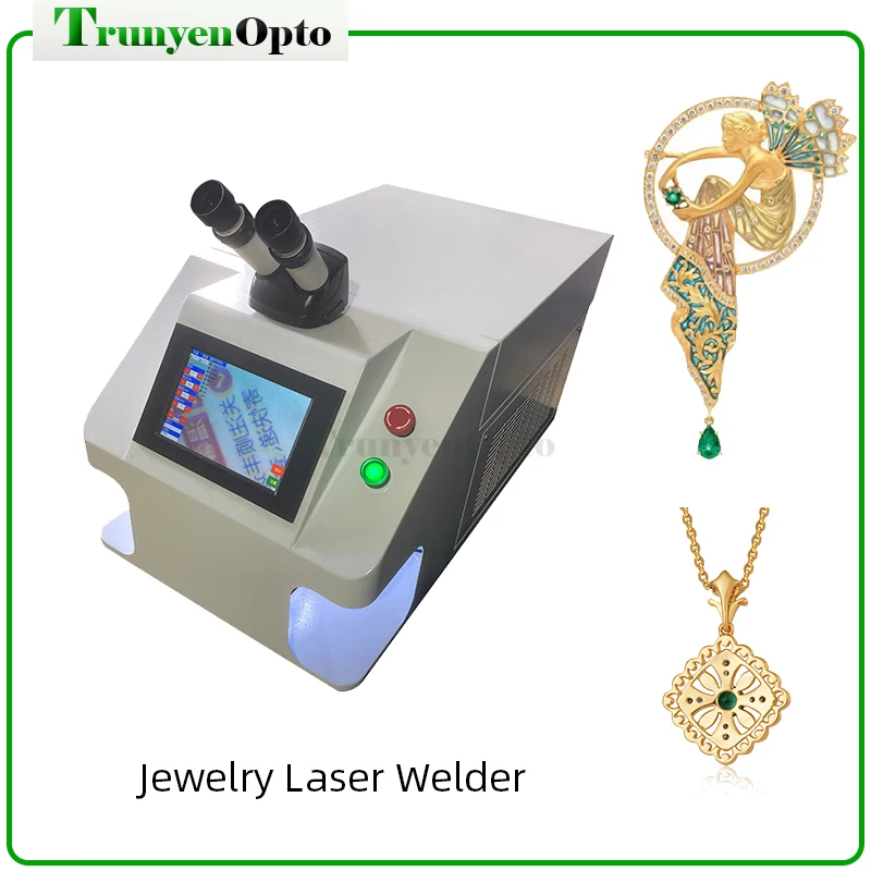 Portable Laser Welders Stainless Steel Jewelry Silver Gold Yag Laser Spot Welding Machine