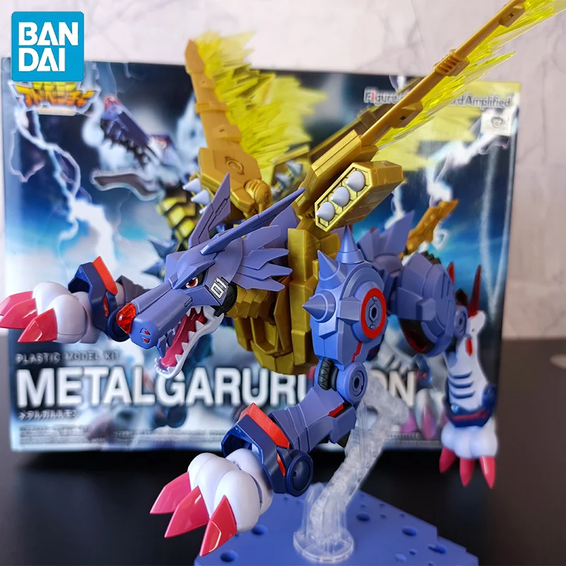 

В наличии BANDAI Стандартная фигурка Digimon Adventure Metal Garurumon, аниме-фигурки, сборная модель, коллекция игрушек