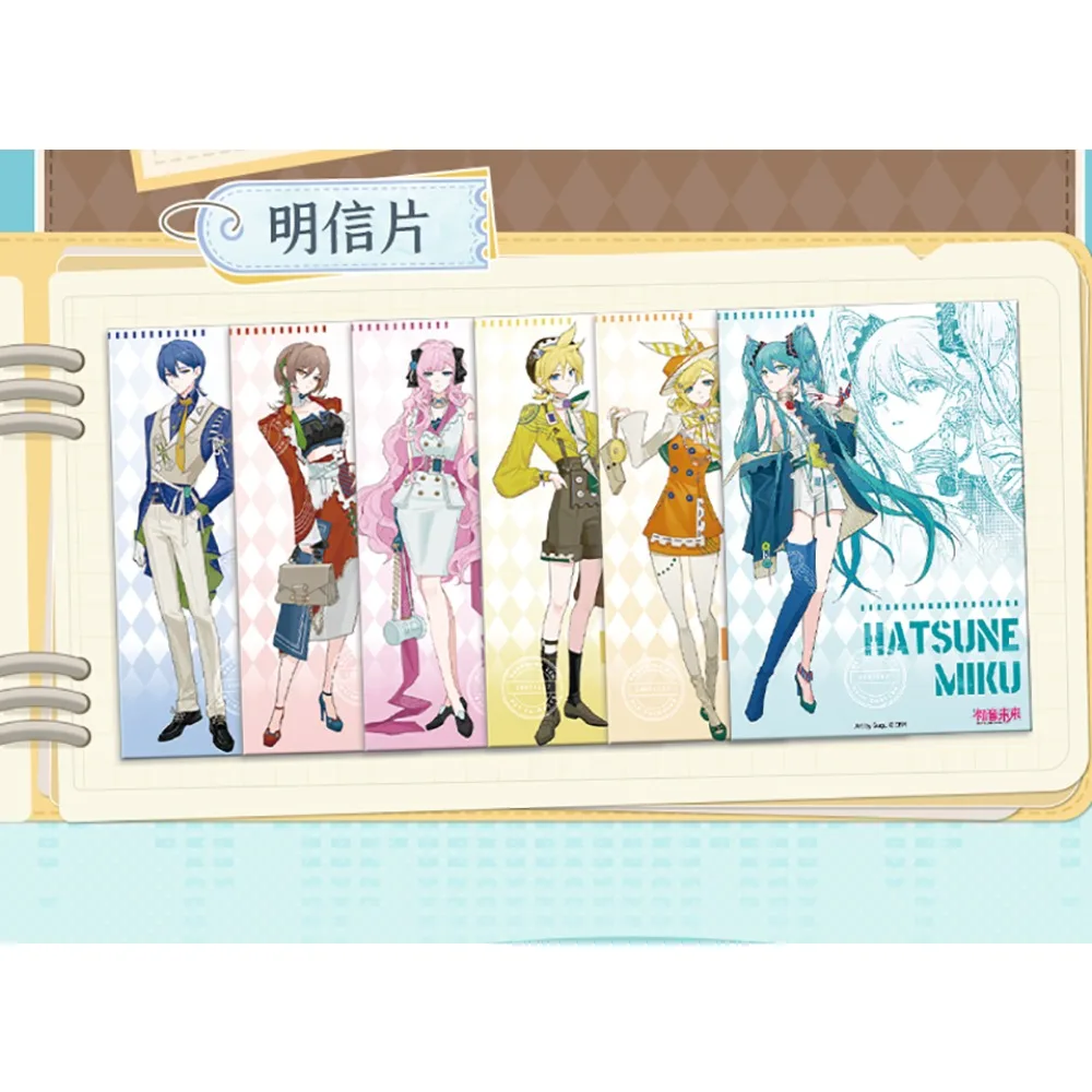Genuino Kayou Hatsune Miku Dolce e carino Idolo virtuale Principessa Confezione regalo creativa Carta da collezione per il giocattolo a sorpresa delle vacanze degli amici