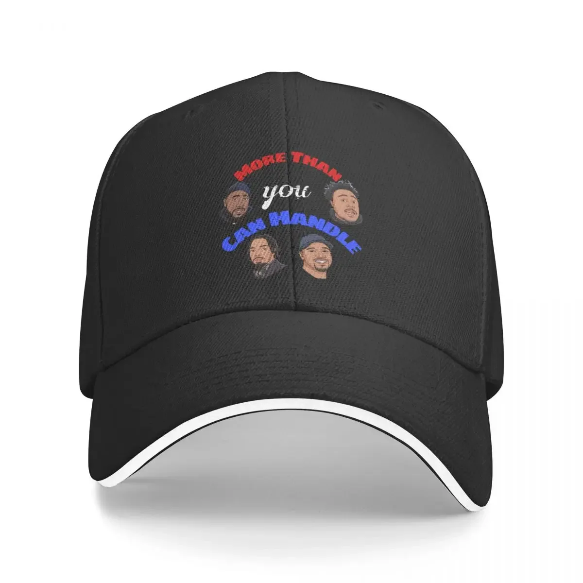 More Than You Can Handle Baseball Cap Snap Back Hat Golf Hat Baseball Cap Boy Women's