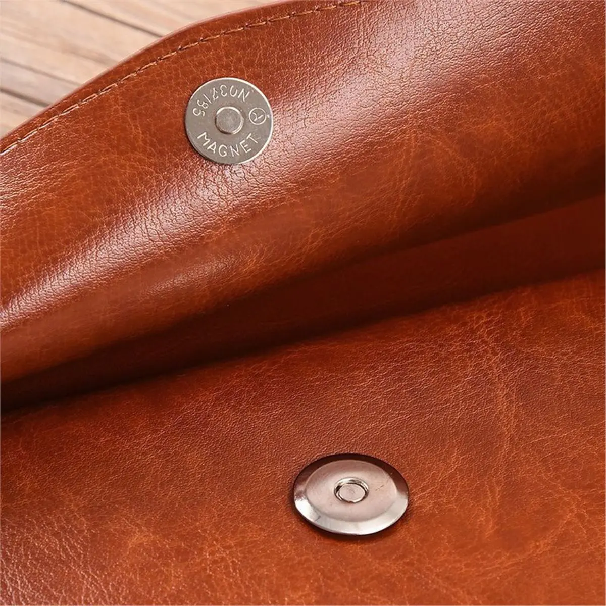 PROMOTION~ A5 Leather Document Storage Bag Folder Data Packet PU Business Bill File Bag School Office Supplies