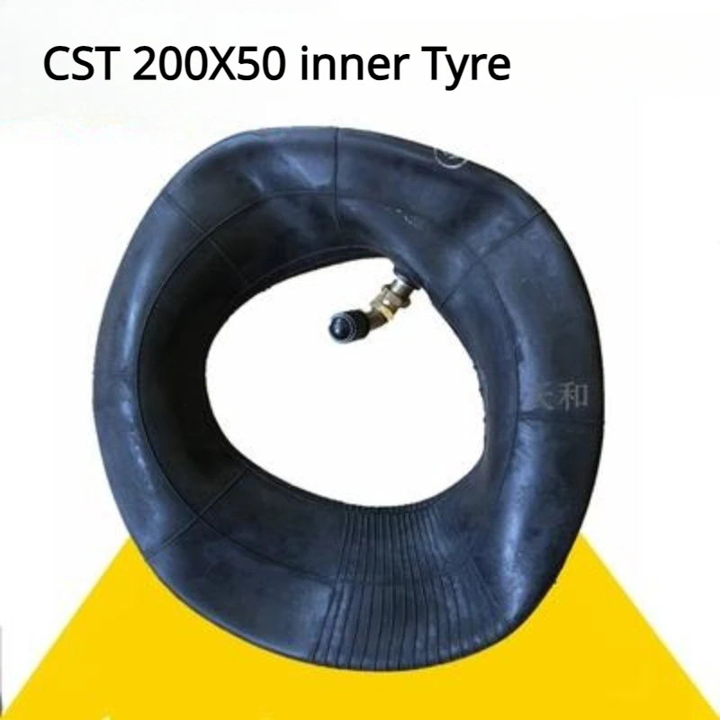 8-inch 200x50 gray outer tire for electric wheelchair front wheel inflatable tire with 200 * 50 inner tire