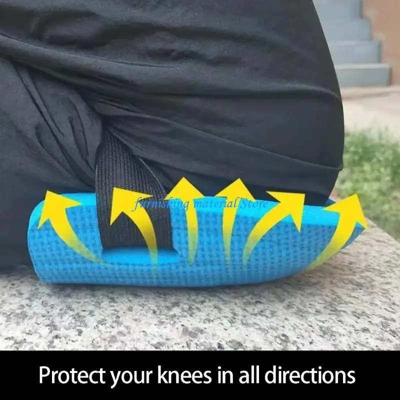 Y5GD Comfortable Knee Pad For Outdoor Work With Improved Grip Texture And Lightweight EVA Foam Shock Absorption Knee Guard