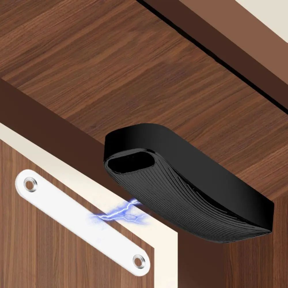

Strong Magnetic Magnetic Catches Cassette Magnetic Zinc Alloy Cabinet Door Catch Suction Handle Drill-free Buckle Kitchen Drawer