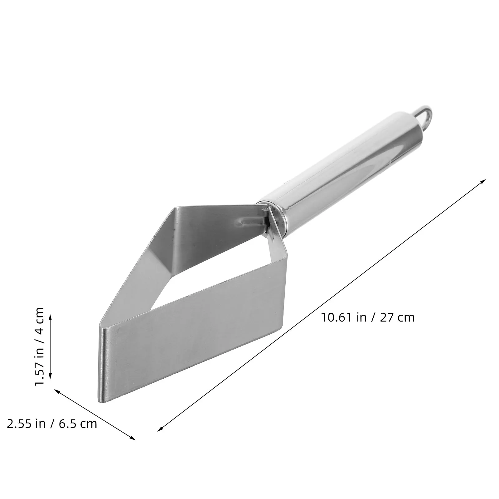 2Pcs Stainless Steel Watermelon Cutter Triangle Quick Slicing Uniform Blocks Fruit Cutting Tool Kitchen Utility Gadget