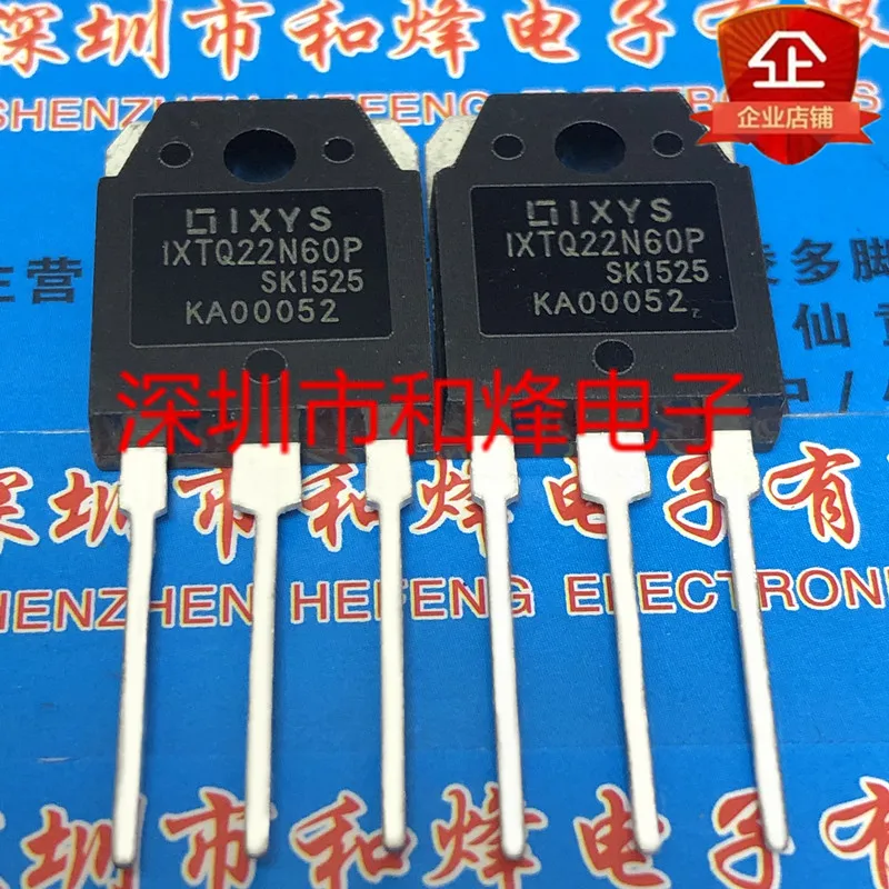 5PCS-10PCS IXTQ22N60P TO-3P 600V 22A NEW AND ORIGINAL ON STOCK