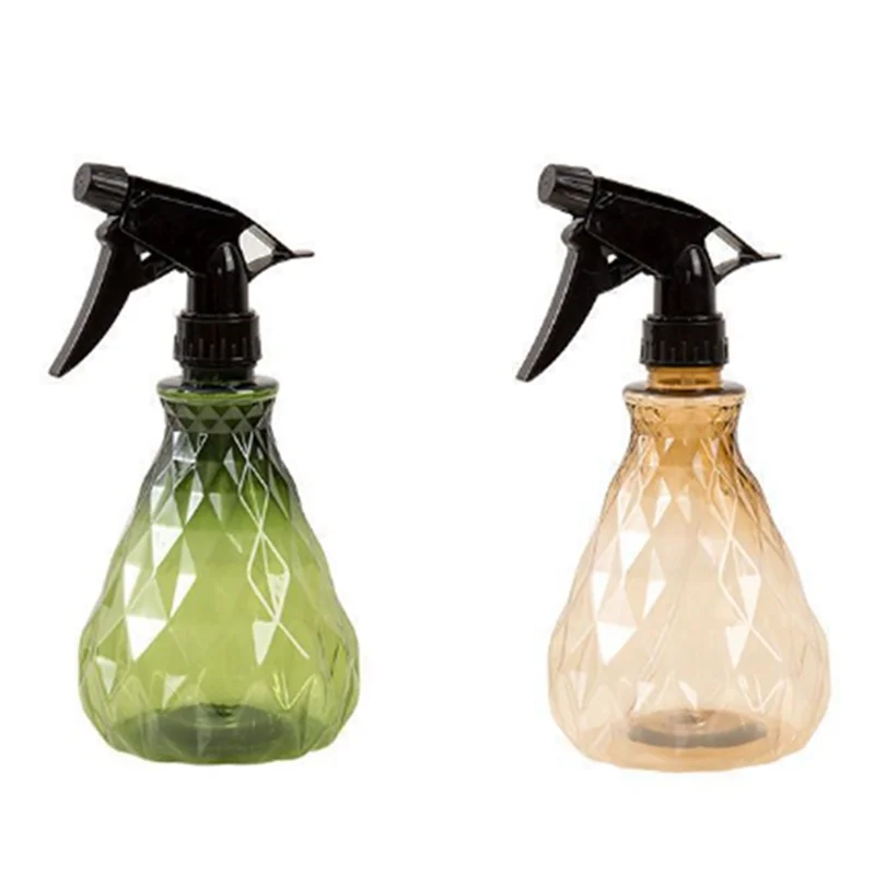 

A64Z 2 Pcs Press-Type Spray Bottle Watering Pot 500 Ml Empty Water Spray Bottlesfor Cleaning Solutions, Gardening, Plants