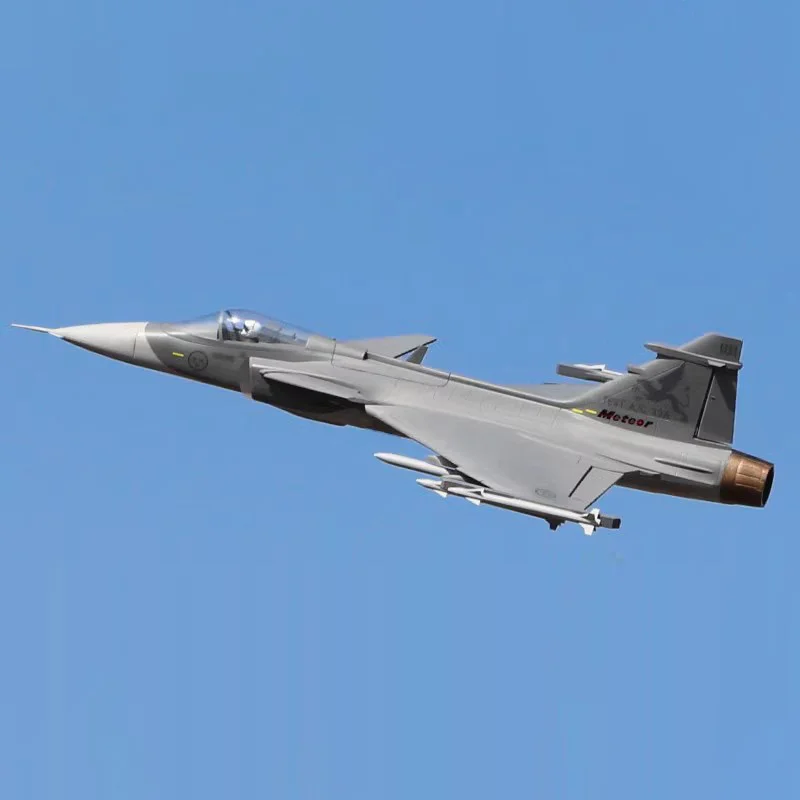 JAS-39A/C 80 مللي متر أنبوبي EPO Gripen صورة آلة حقيقية ثابتة الجناح كبير طائرات التحكم عن بعد طائرات التدريب المقاتلة #3