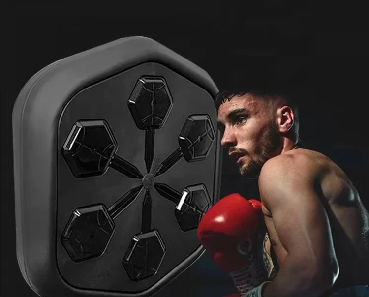 

New Arrival OEM Home Fitness Equipment Smart Bluetooth Connected Music Electronic Boxing Target Wall Target Training Music Boxin