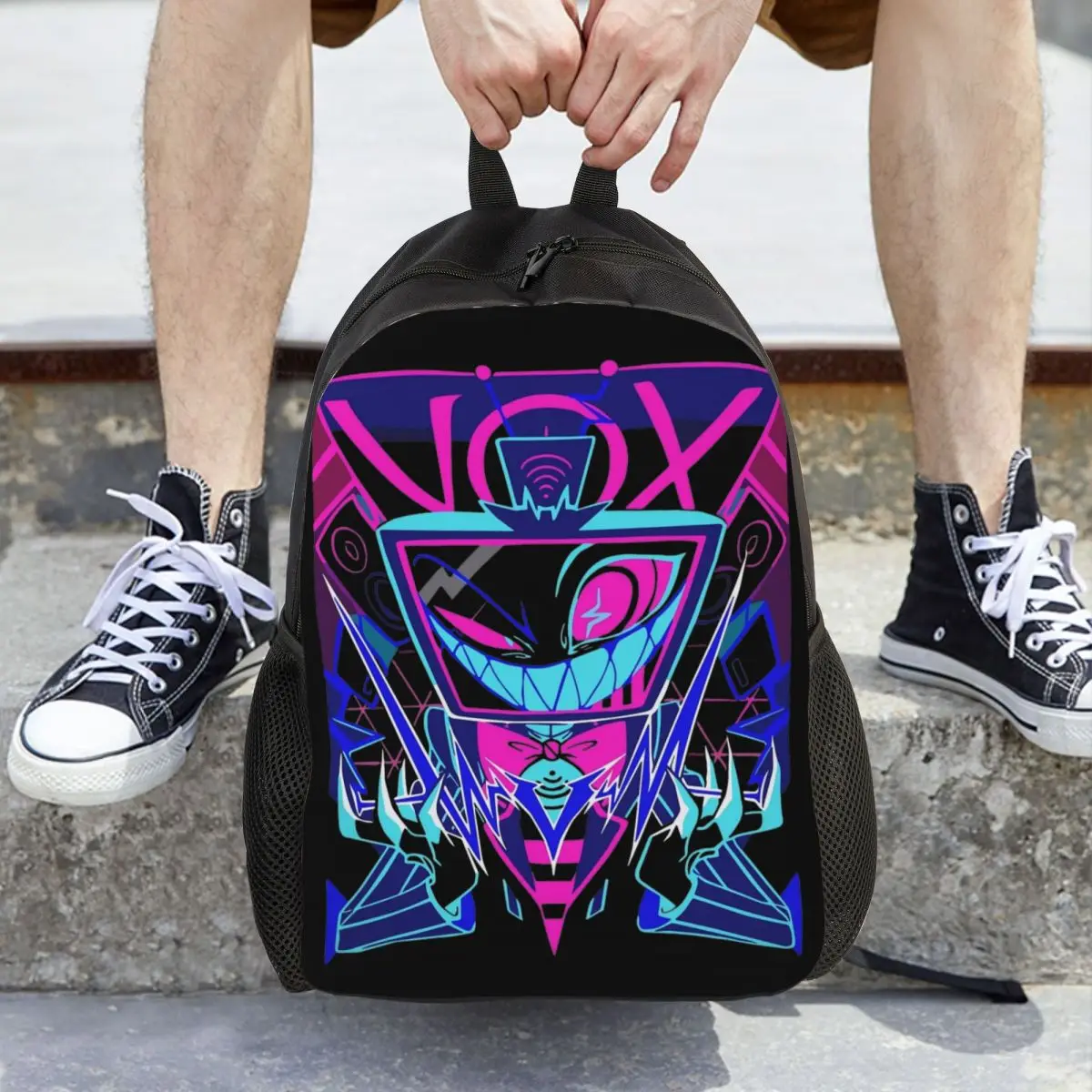 

Vox Hazbins Hotels Backpack for Men Women Cool High School Work Daypack Laptop Computer Canvas Bags Sports