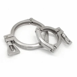 SS304 Stainless Steel Three Section Sanitary Three Clamp Joint 1.5-4 