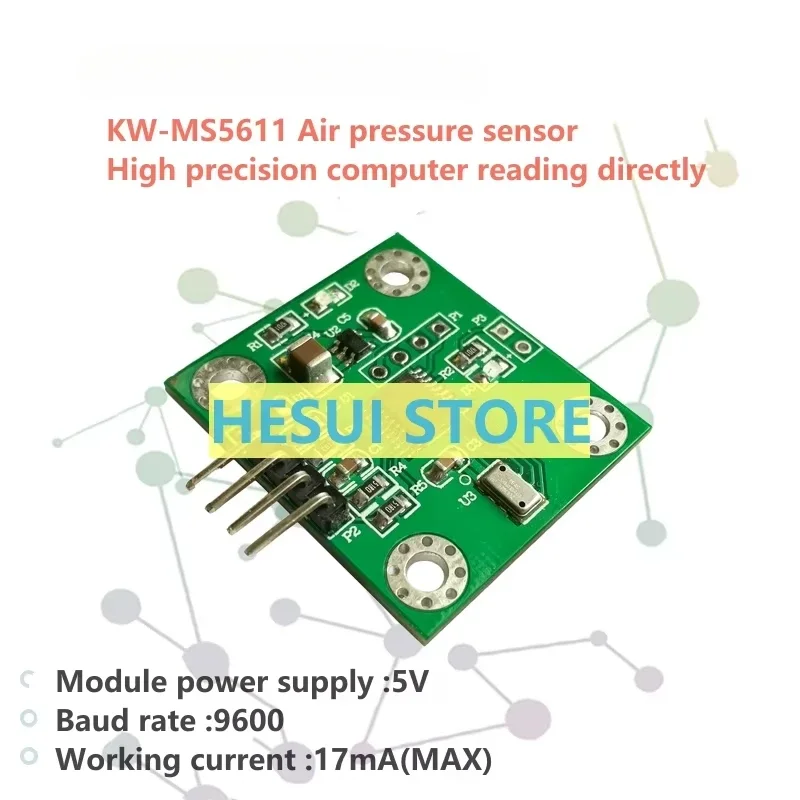 KW-MS5611 Pressure sensor Height sensor module High precision computer direct reading serial port