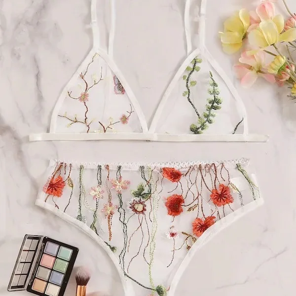 Sexy Lingerie 2020 New Style Brown Tie - Dye Split Women's Swimsuit Hot Selling Bikini Erotic Lingerie Lingerie Sets Sexy Ladies