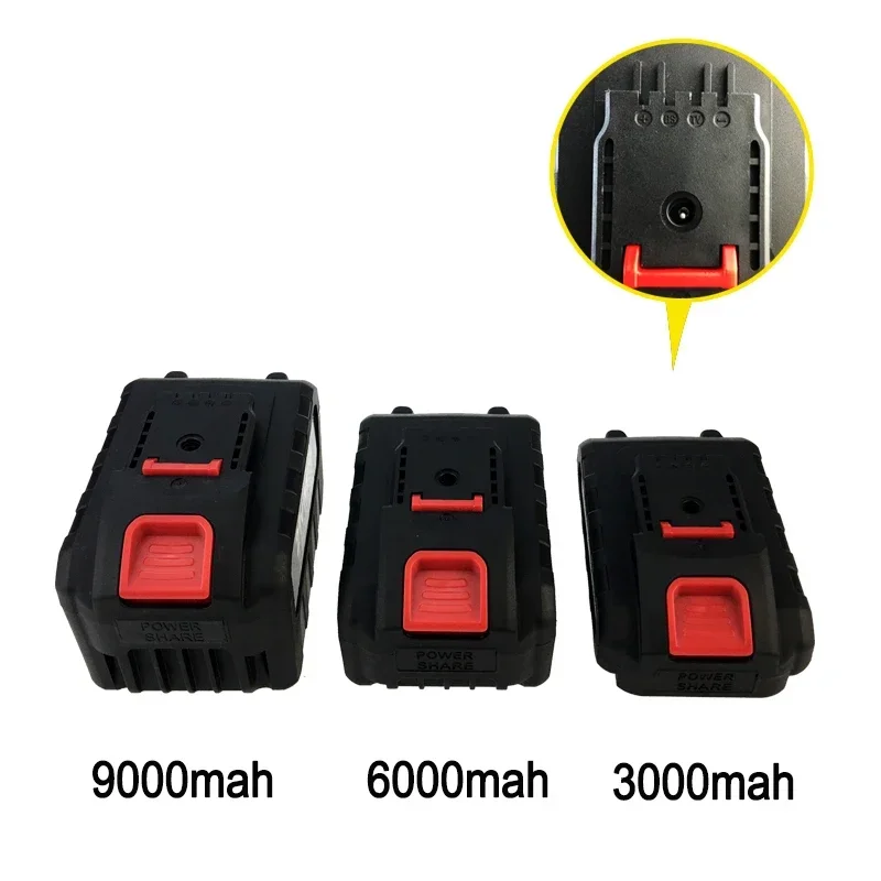 

for Worx Electric Power Tool 21V 3000/6000/9000mAh Lithium Battery,Pruning Saw Drill Percussion WA3551 WA3553 WA3641 WG629E