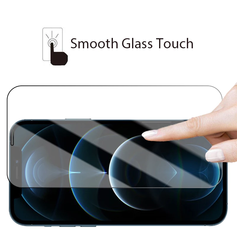 6IN1 Tempered glass for iPhone14 Plus 13 12 11 mini Xs max XR X 8 7 6 6S Plus SE screen protector for 14 13 12 11 Pro Max glass