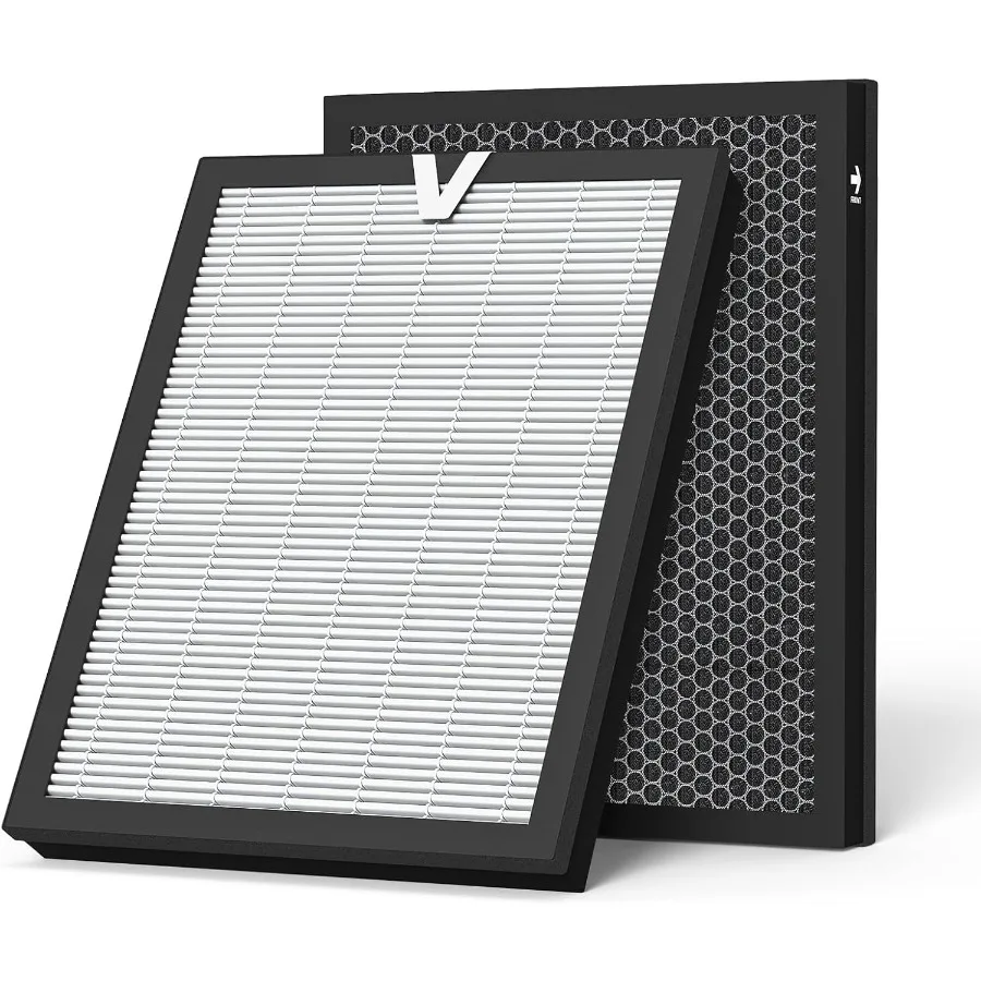 

2-pack EverestAir Filter Replacement Compatible with Levoit EverestAir Air Purifier Replace Part# EverestAir-P EverestAir-RF