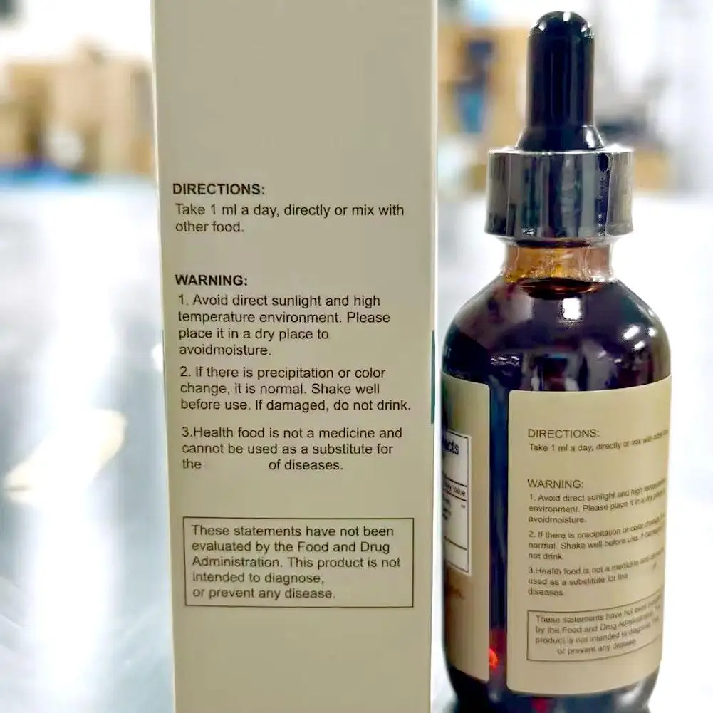 Lymphdrainage-Tropfen Premium Natürliches Pflanzenserum Ampulle für Lymphdrainage, Toxinreduzierung, Verbesserung von Schwellungen Tägliche Pflege – Detail 10