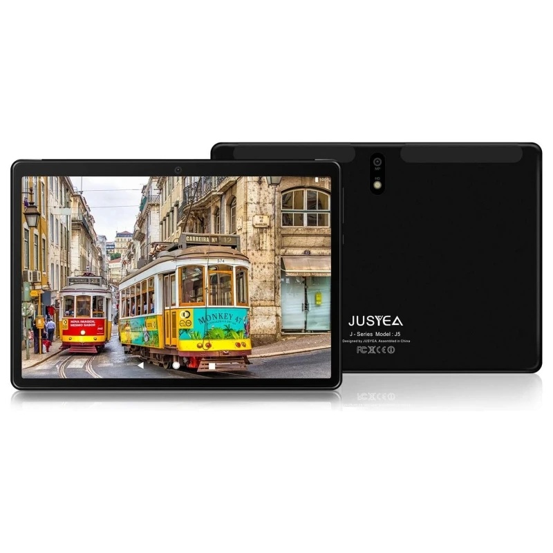JUSYEA 10,1-Zoll-Android-10-J5-Tablets, ultradetragbar, 4 GB RAM, 64 GB ROM, Octa-Core, 8000 mAh, Typ-C, WLAN, Bluetooth 5.0, 1280 x 800 Pixel – Detail 10