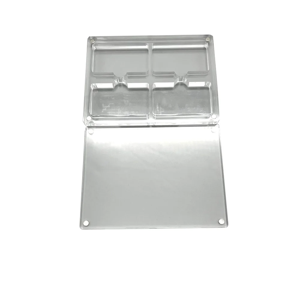 Acrylic Game Card Showcase Clear Acrylic Storage Shell Box Magnetic Cover for GBA GameBoy Advance Game Cartridge Display Casing