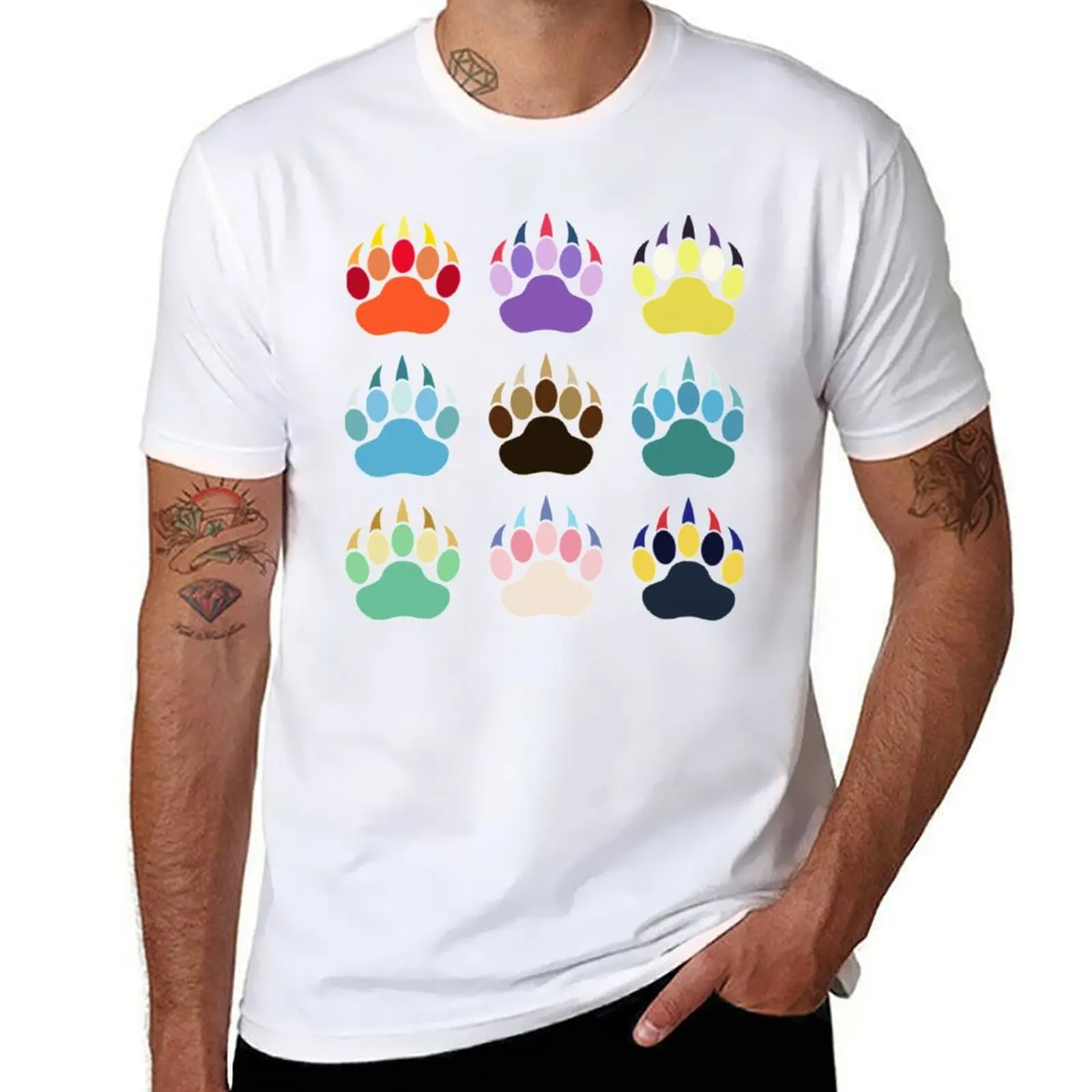 

Evolution Paws (bold) T-Shirt cute tops customizeds anime figures men graphic t shirts