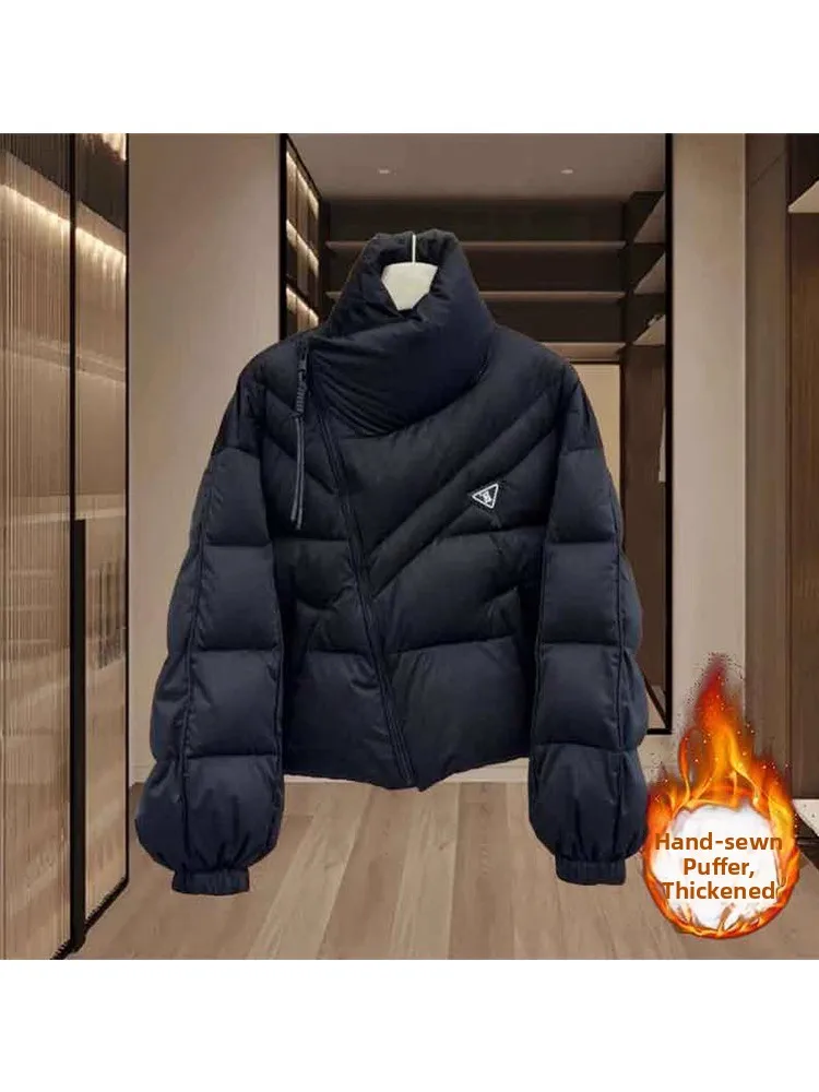 

Bla Puffer Jaet женское повседневное хлопковое пальто с хлебом, Новое зимнее поступление, элитная корейская версия, свободная посадка