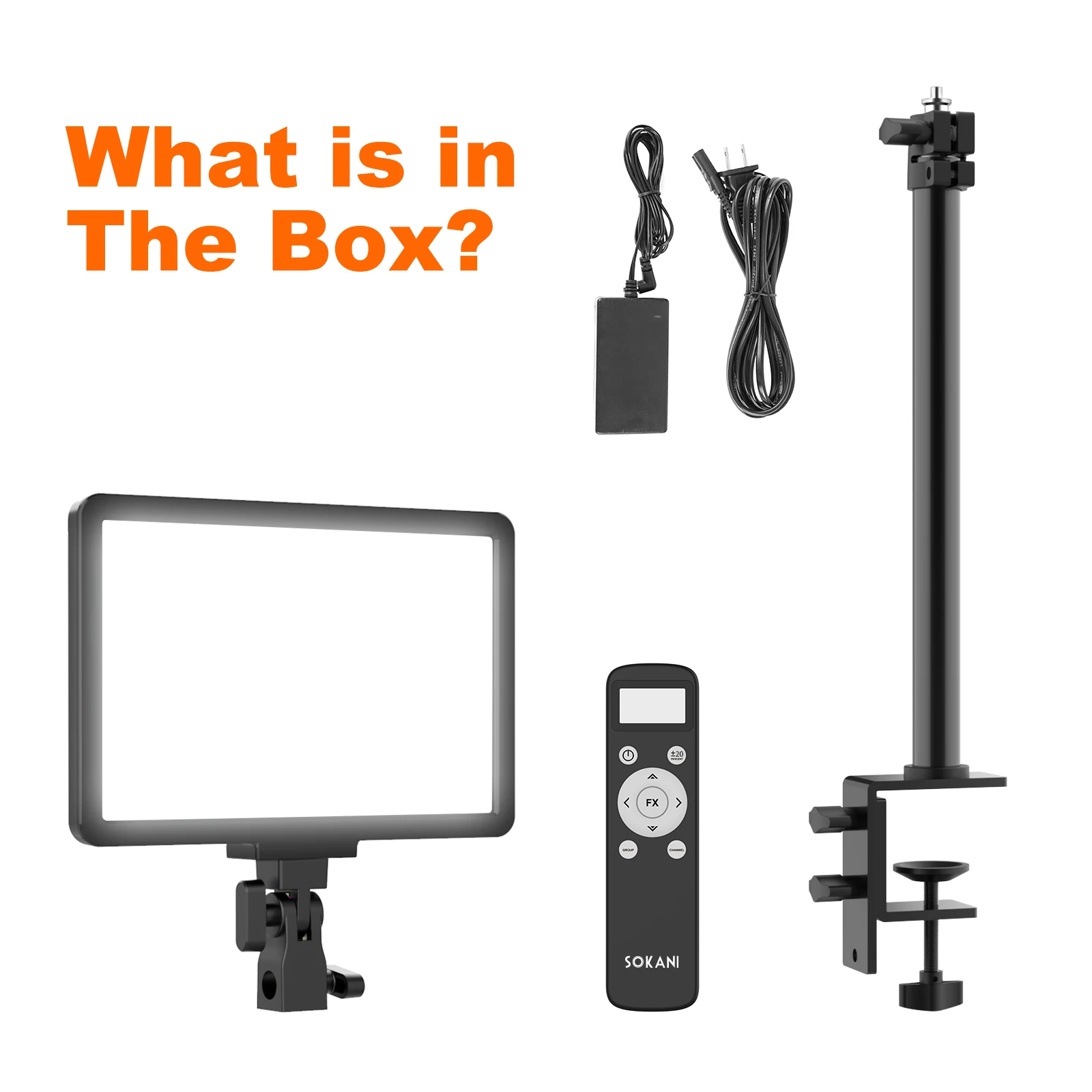 (DO البرازيل ) Sokani P25 Painel de luz LED Luz de video lampada de estúdio Regulable Iluminazione لصور الفيديو المباشرة