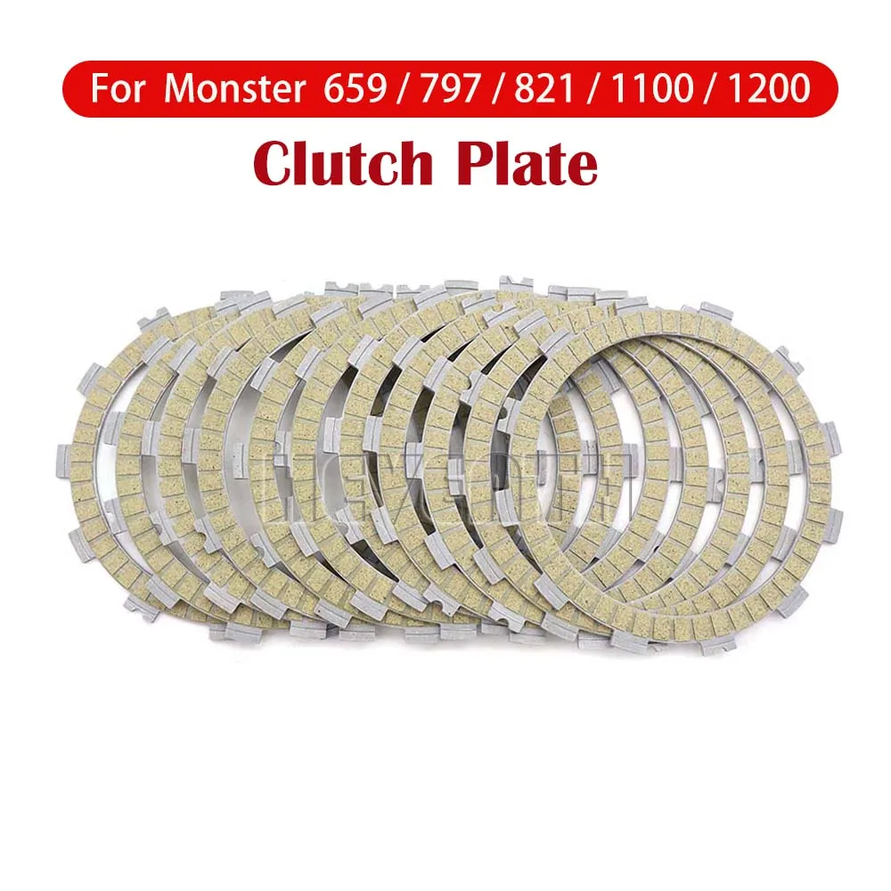 Motorcycle Clutch Friction Plates Kit For Ducati Monster 659 2018 MONSTER 797 821 1100 1200 R/S 2015 Clutch Plate