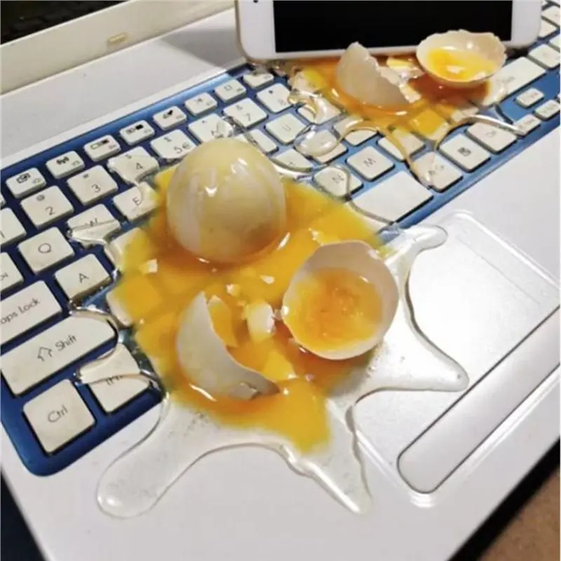 MACH-Pranks& Jokes Kit-Broken Egg Phone Holder, Prank Kit For All Type Phones, Gags For Empty Shell