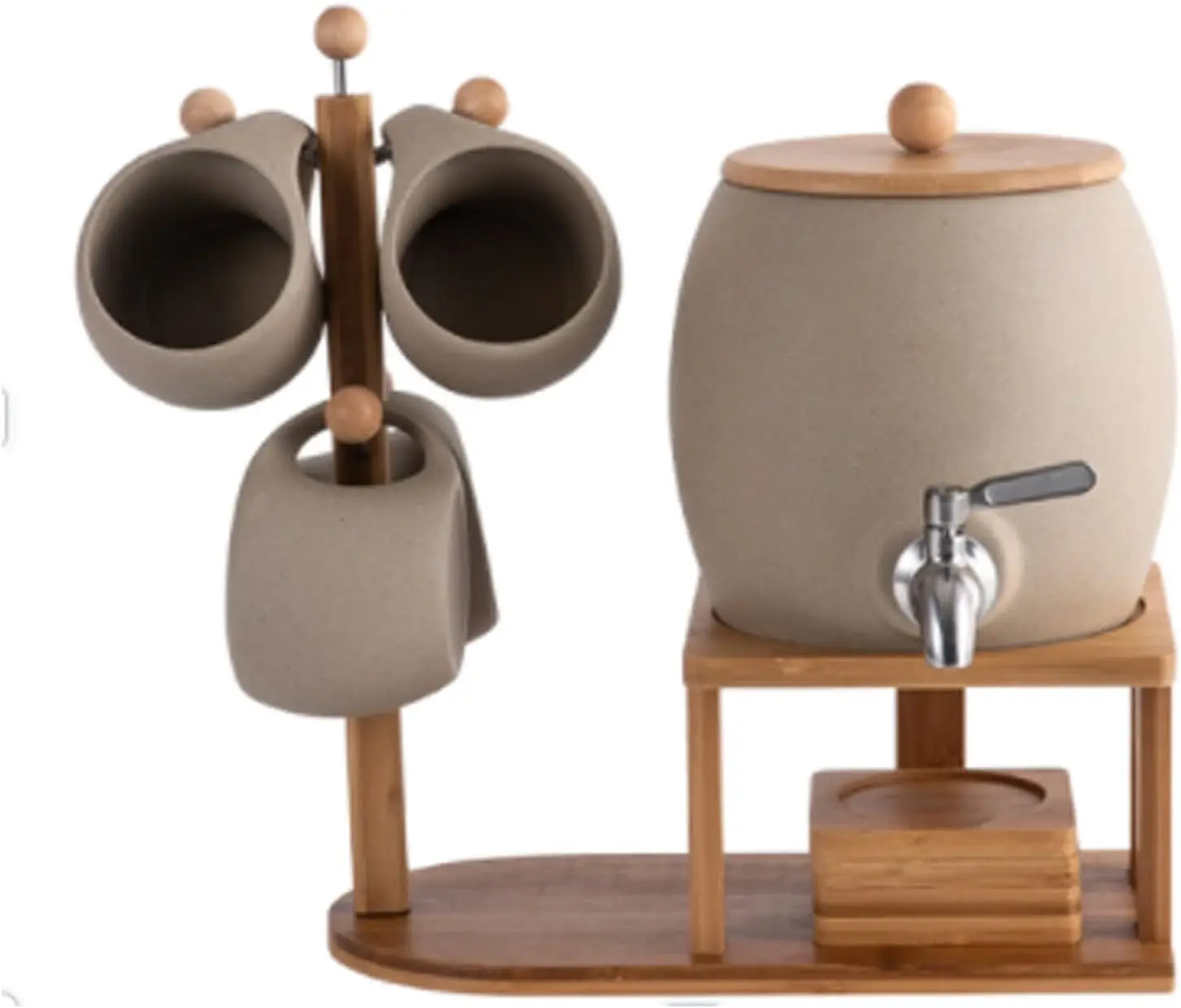

Water Kettle Set Ceramic Suit Large Capacity High Juice Teapot Household Cup Drinkware Home Creativity Ceramics