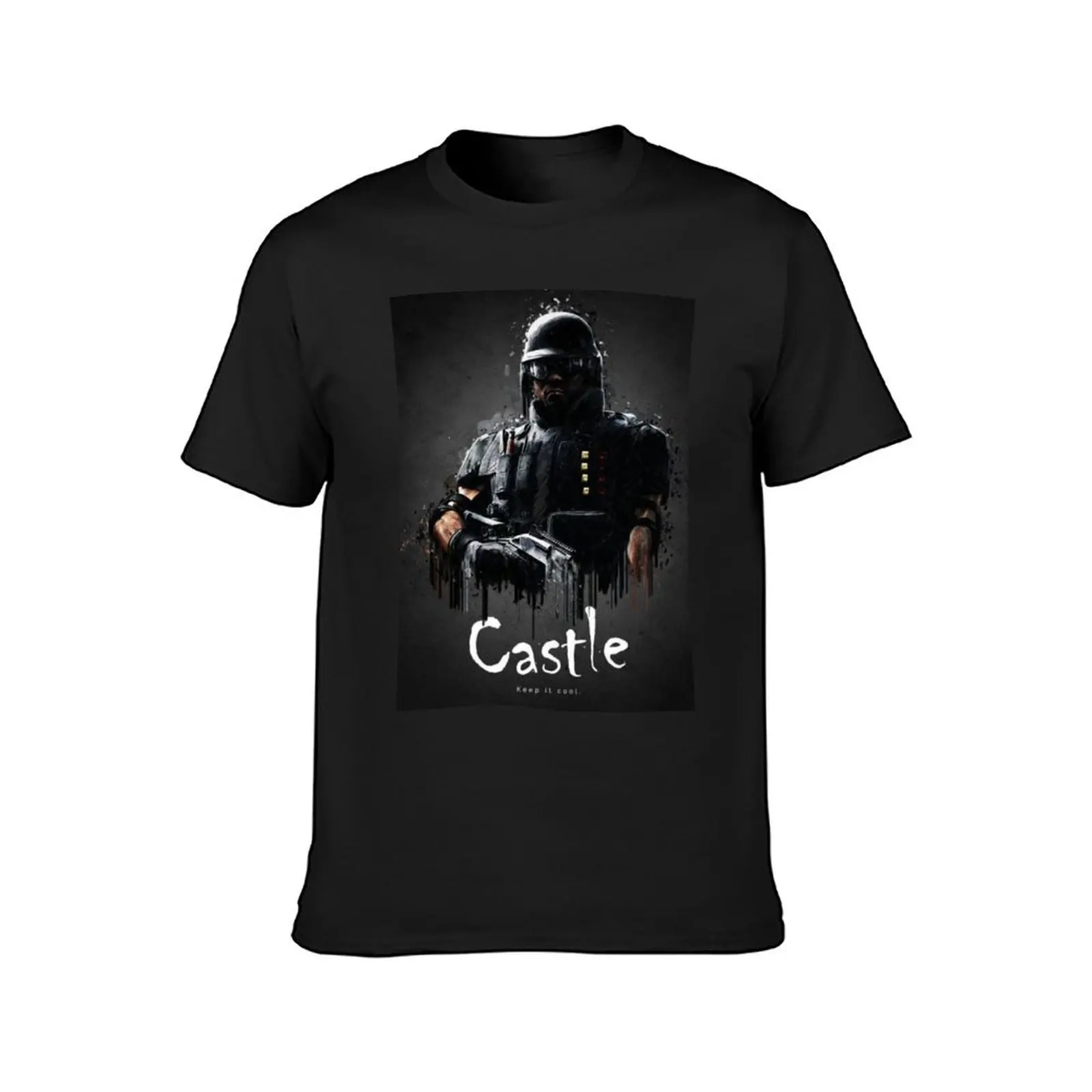 Six Siege Castle Operative T-Shirt new edition blanks for a boy summer top T-shirts for men cotton