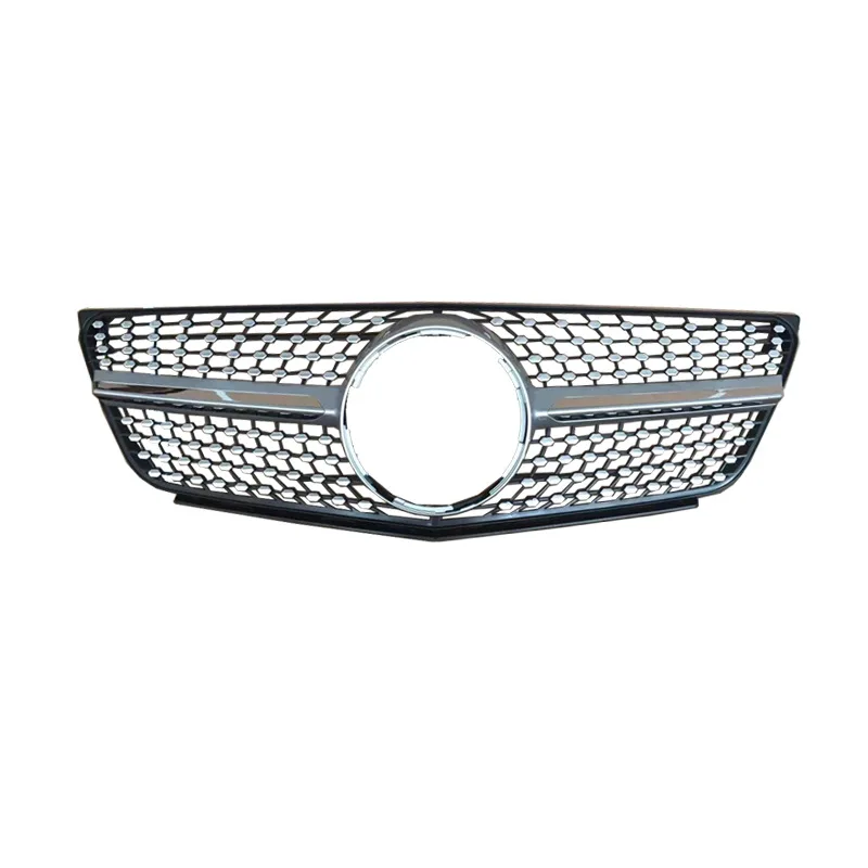 Diamond Front Grill Upper Radiator Grille Vent Bumper For Mercedes-Benz B-Class B150 B160 B170 180 B200 W245 2009 2010 2011