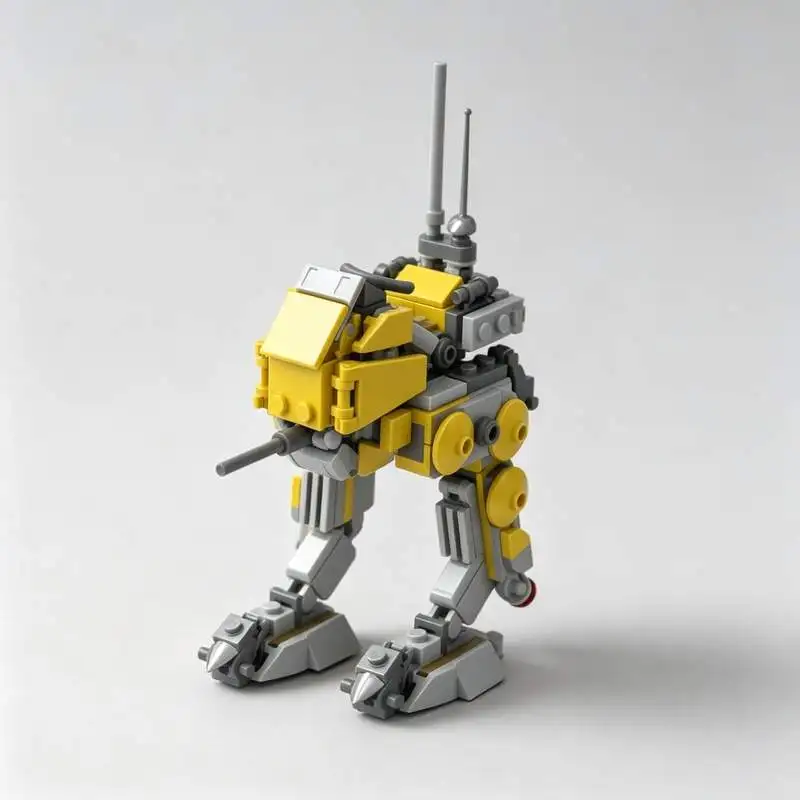 176PCS Stability Mod MOC Sci-Fi Robot Model Custom Puzzle DIY Creative Assembly Architecture Educational Brick Gifts Collection