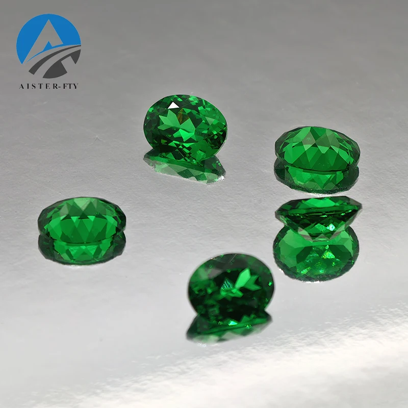 

Зеленый цвет Yttrium Алюминий Гранат (ЯГ) Свободные драгоценные камни Лабораторные бриллианты Камни овальной огранки для изготовления ювелирных изделий Опущенные ювелирные изделия