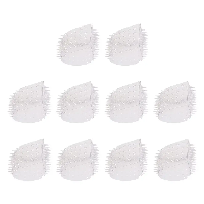 

Premium-Spikes Repeller Cat Plastic Bird Repellent Anti Pigeon Anti-Bird Squirrel Garden Fences Control Transparent Spikes
