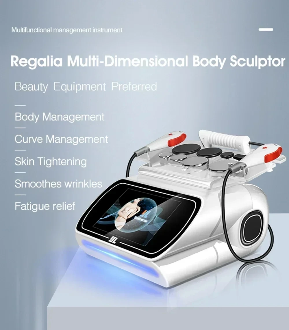 Portable 448KHZ RF Tecar Therapy RET CET Diathermy Body Sliming Machine Penetrating Body Slicer For Firming Skin Salon