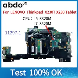 For LENOVO Thinkpad X230T X230 Tablet Laptop motherboard .brand new CPU i7 3520M/I5 3320M.11297-1motherboard. 100% test work