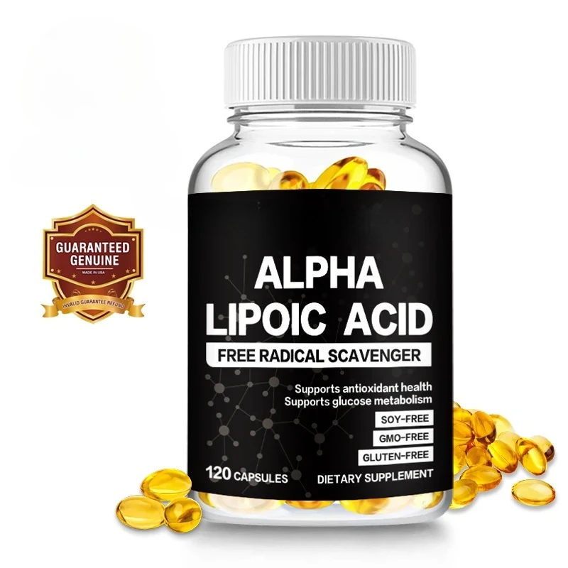 Alpha Lipoic Acid 600mg - for Brain and Heart Health, Relax Nervous System